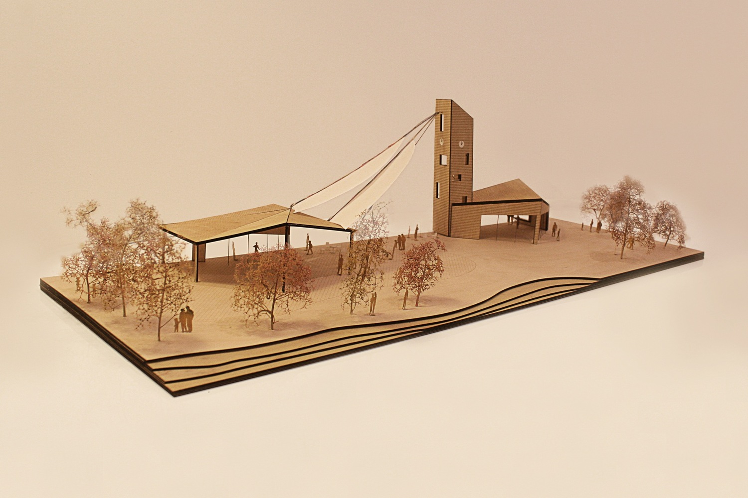 Tate Harmer's-Big Tent-Wins Competition for new Museum of Sc