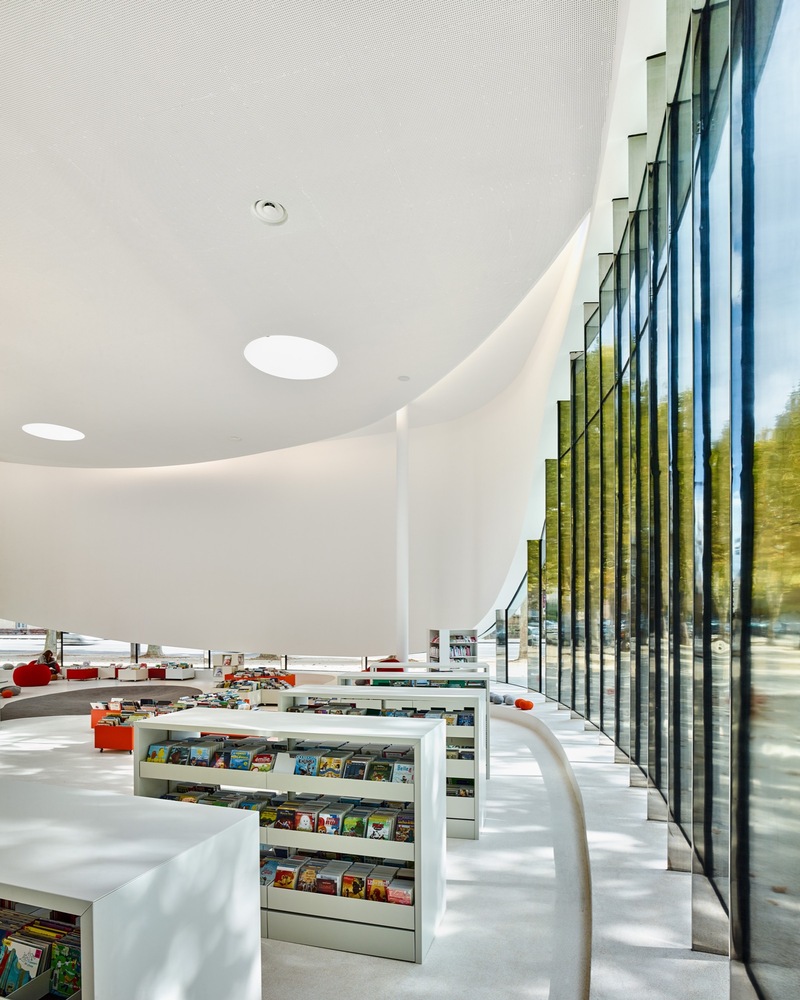 Media Library in Thionville  Dominique Coulon-associes