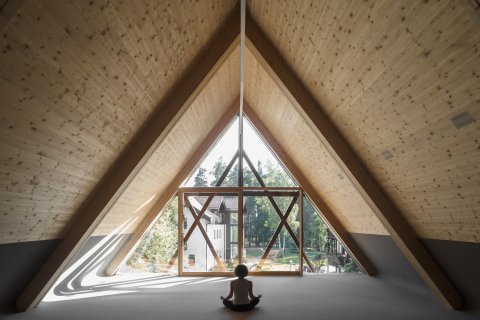 森林中的圣约瑟夫教堂丨Messner Architects
