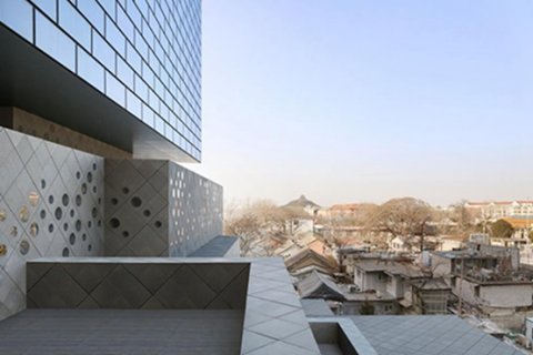 奥雷·舍人完成北京艺术中心