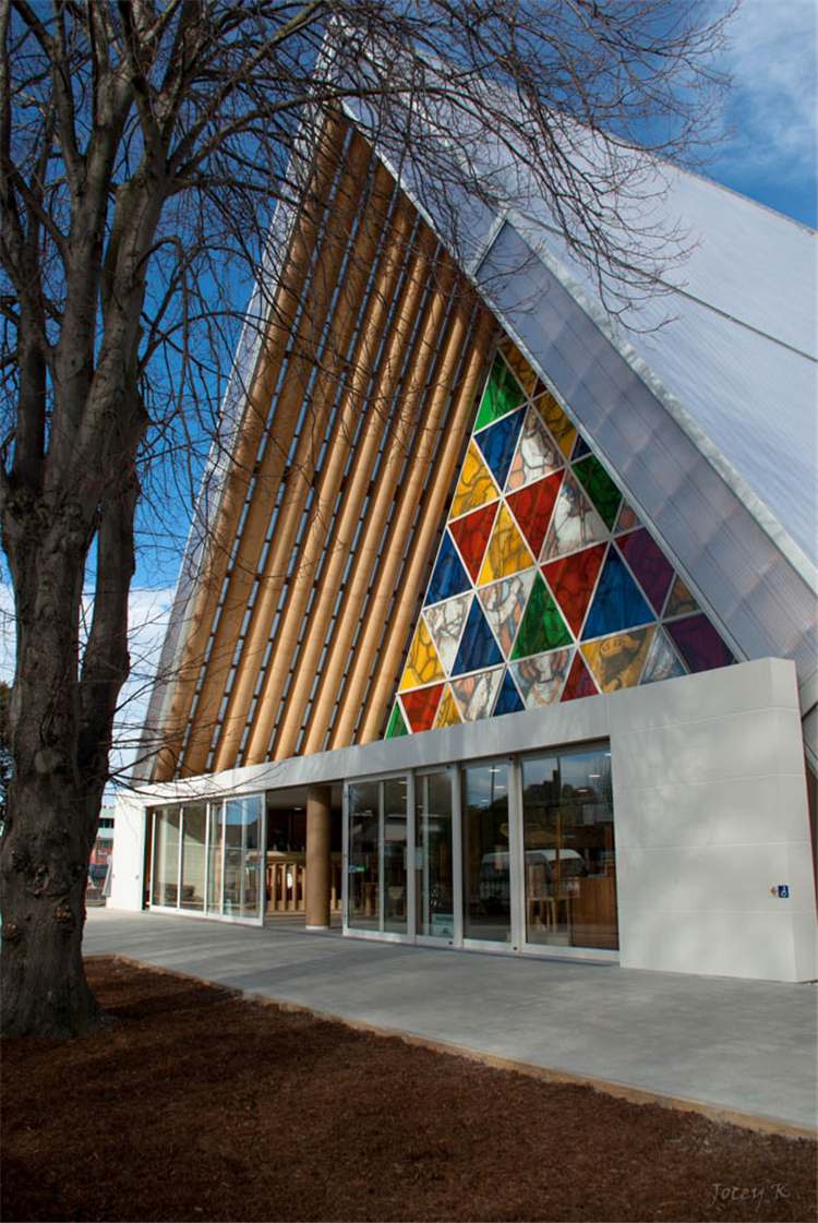 ֽãCardboard Cathedral in New Zealand