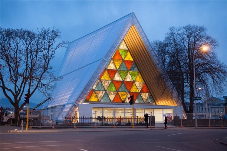 ֽãCardboard Cathedral in New Zealand