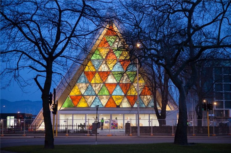 ֽãCardboard Cathedral in New Zealand