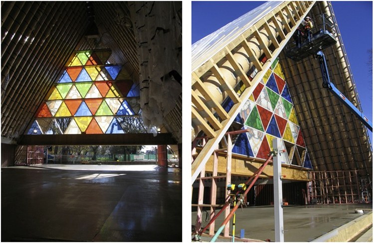 ֽãCardboard Cathedral in New Zealand