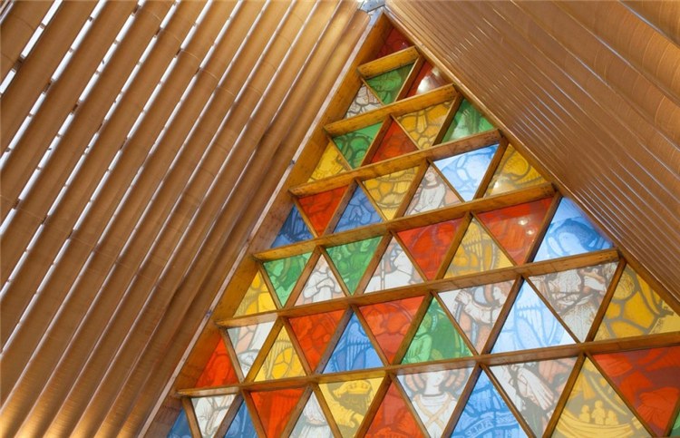 ֽãCardboard Cathedral in New Zealand