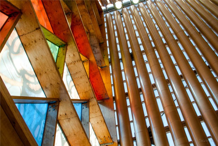 ֽãCardboard Cathedral in New Zealand