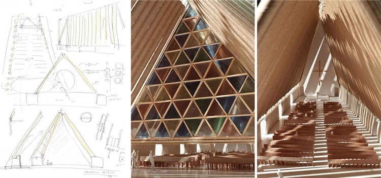 ֽãCardboard Cathedral in New Zealand