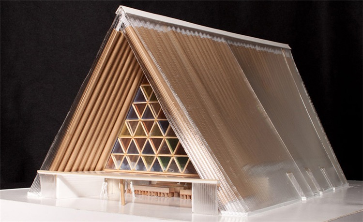 ֽãCardboard Cathedral in New Zealand