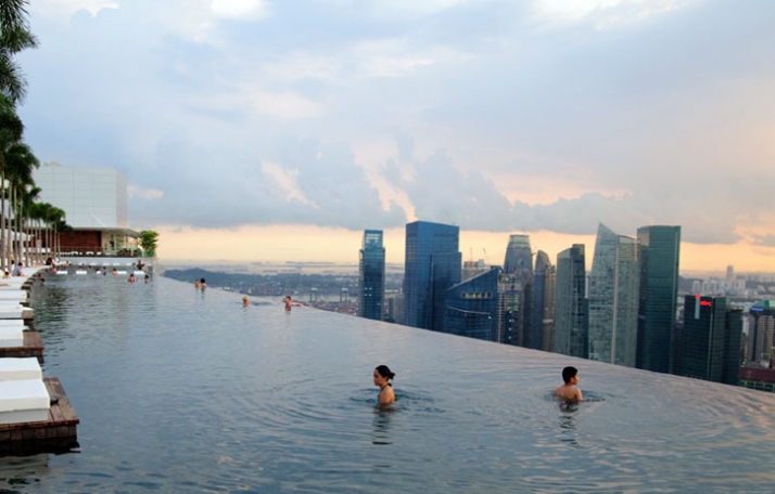 The Marina Bay Sands resort in Singapore ¼±ɳ
