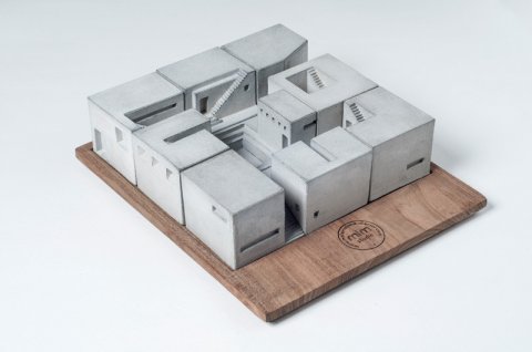 ΢ģ Miniature Modern Concrete Buildings By Ma