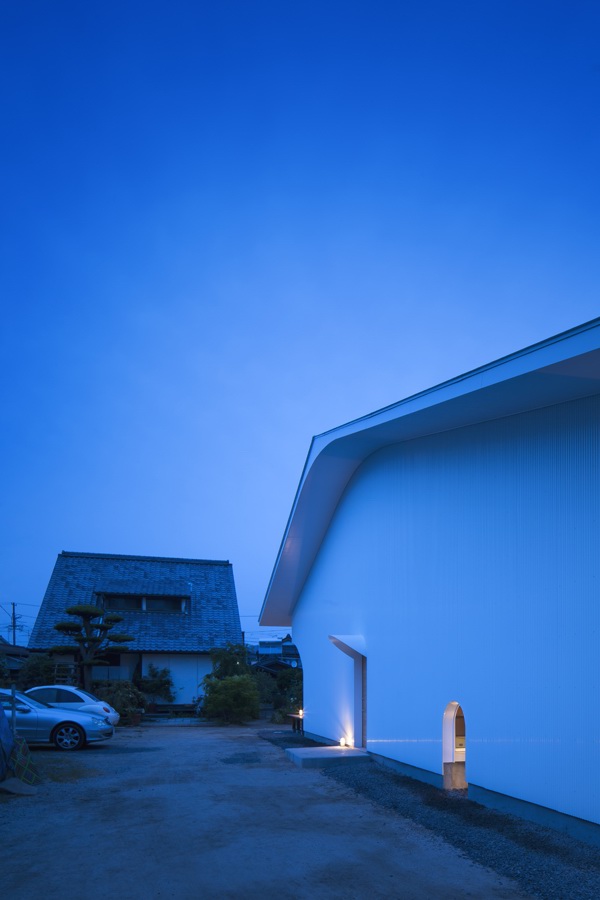 ձɽһͥԺסլ House in kudamatsu by  containe