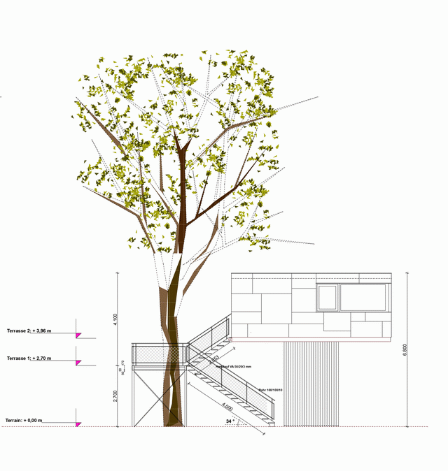 Zehlendorf Urban Treehouse by baumraum