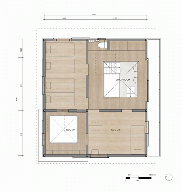 شסլ House in Kawanishi ty Tato Architects